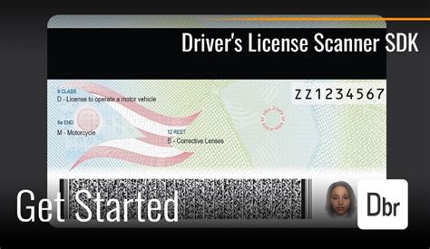 drivers license barcode scanner online.